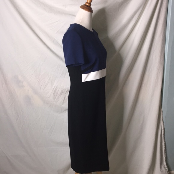 SOLD JUDITH & CHARLES Colorblock Dress NEW Sz 10 - Picture 7 of 10